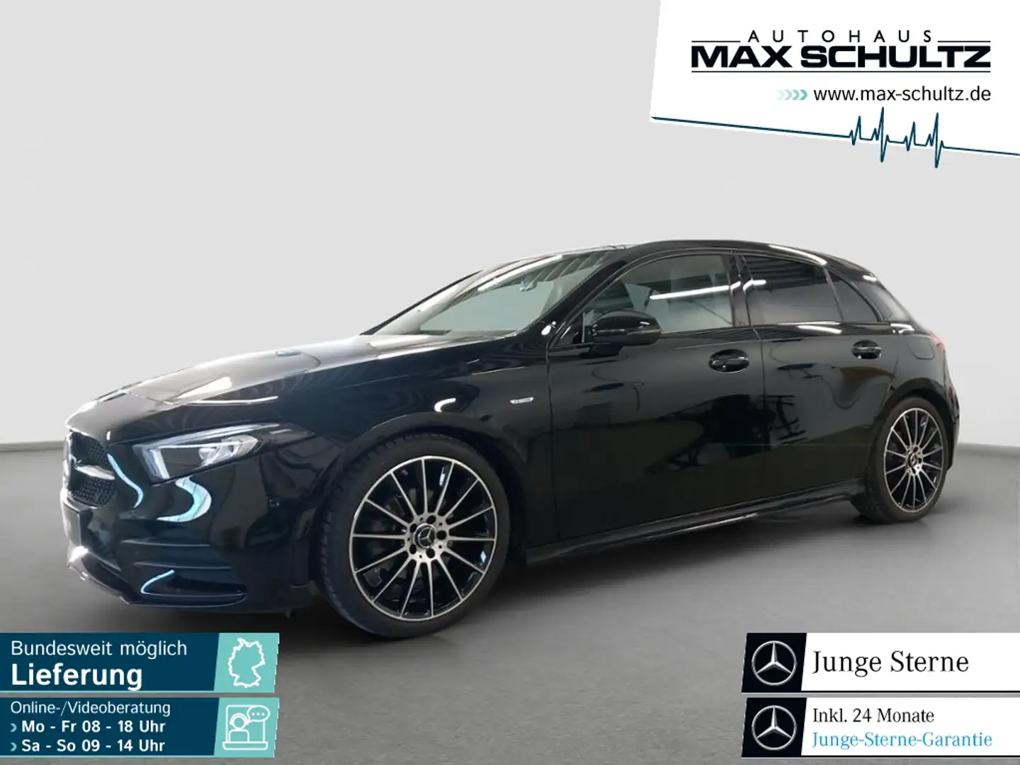 Mercedes-Benz A 180 Kompaktlimousine AMG Line*Night Paket*LED Noir - 1