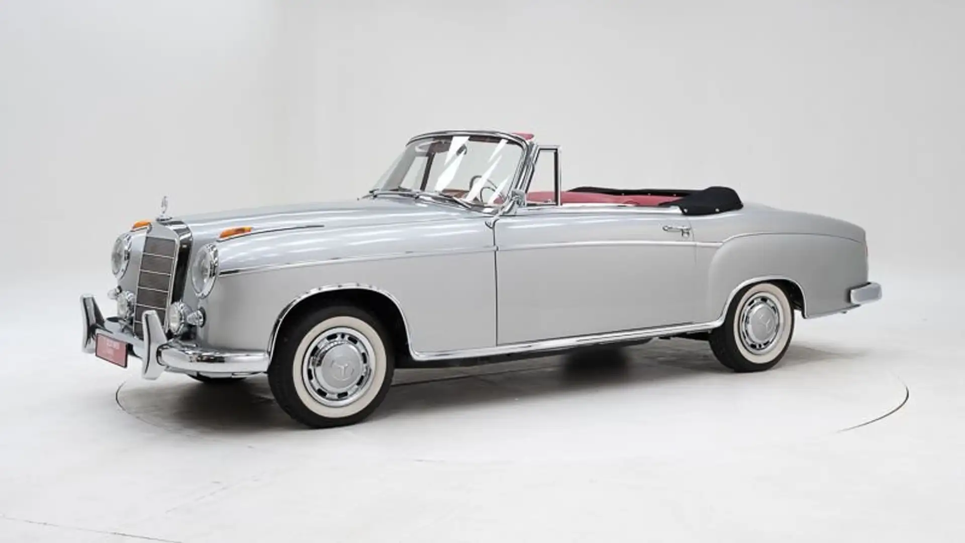 Mercedes-Benz 220 S Cabriolet '59 CH7833 Ezüst - 1
