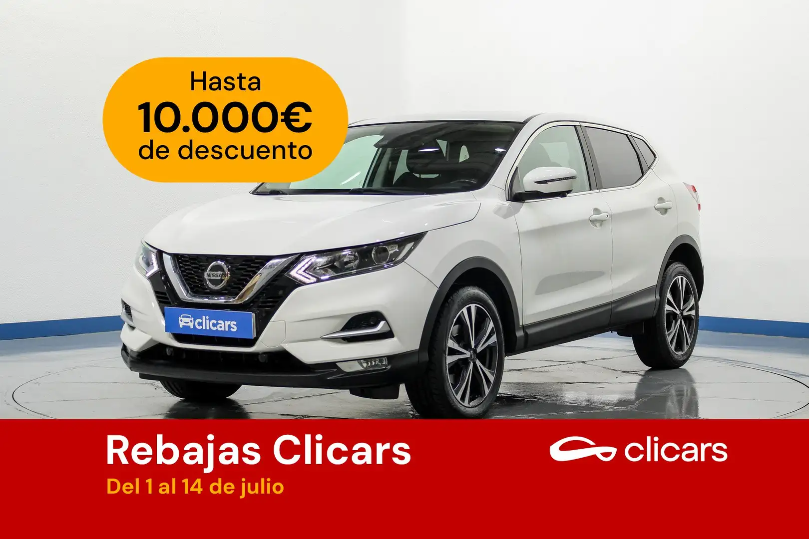 Nissan Qashqai 1.5dCi N-Connecta 4x2 85kW Blanco - 1