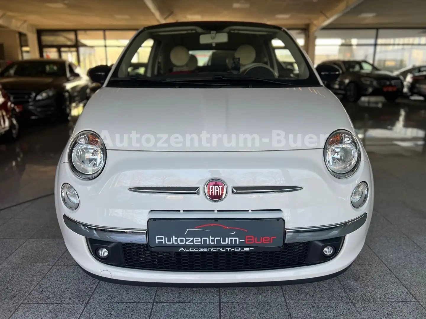 Fiat 500 C AUTOMATIK "VOLLLEDER/VOLLDIGITAL/PDC" Weiß - 2
