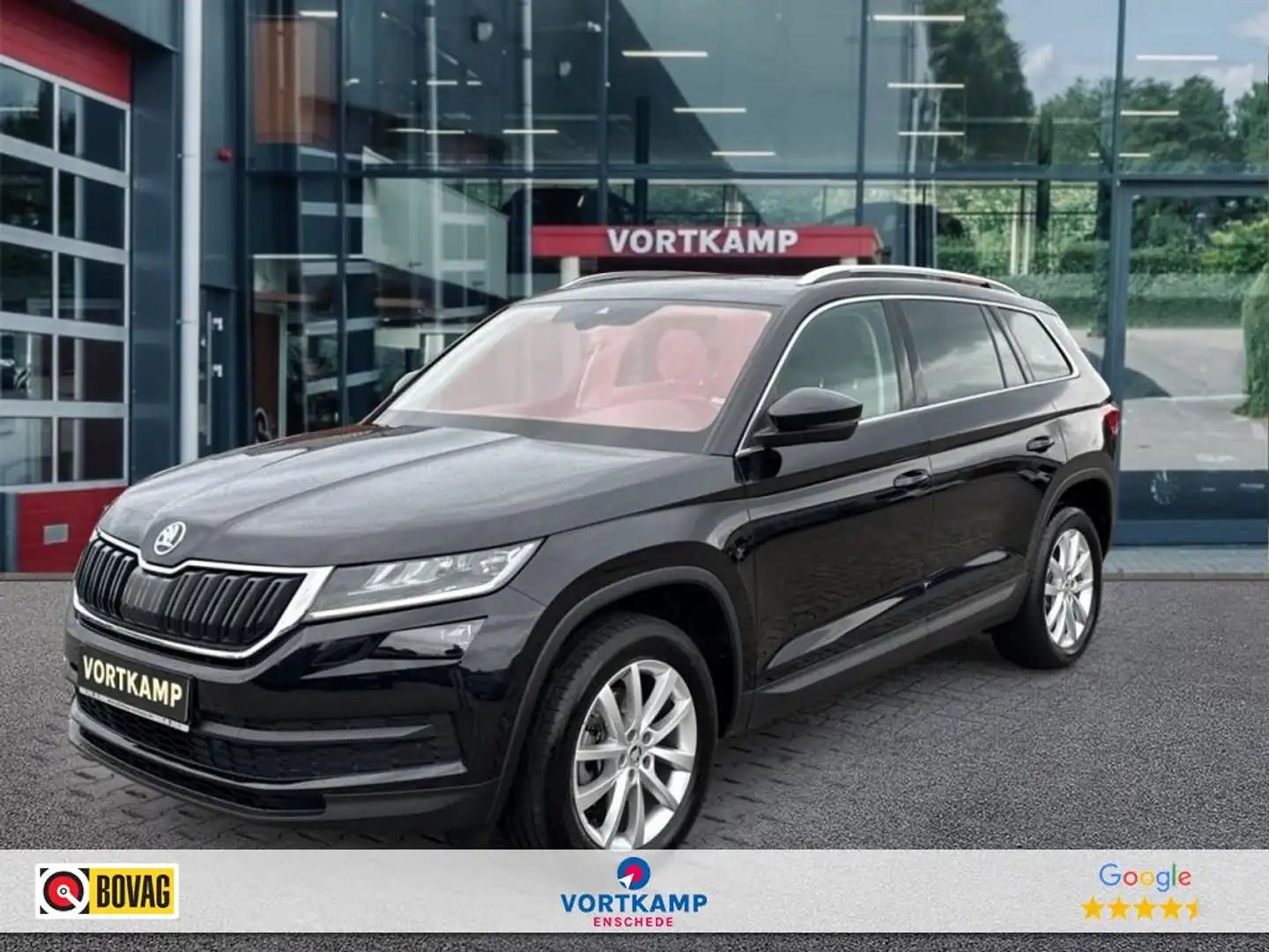 Skoda Kodiaq 2.0 TDI DSG STYLE PANO-DAK/CAMERA/MEMORY/TREKHAAK/ Zwart - 1