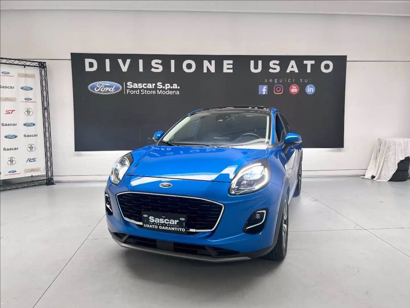 Ford Puma 1.0 ecoboost h Titanium X s&s 125cv Blu/Azzurro - 1