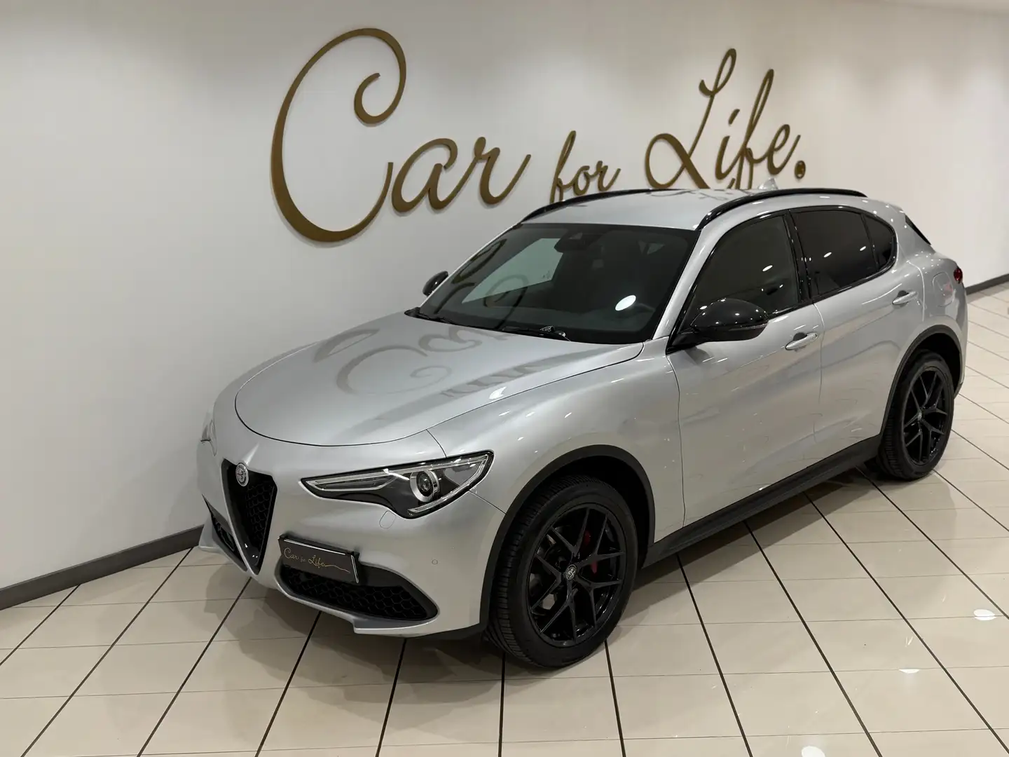 Alfa Romeo Stelvio 2.0 t B-Tech Q4 280 CV Full Optionals Plateado - 2