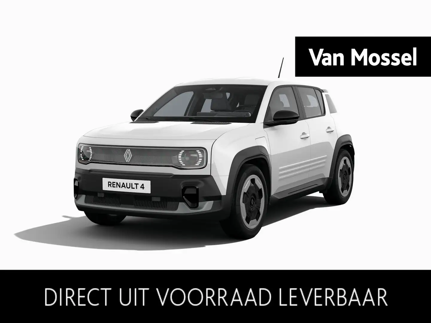 Renault R 4 E-TECH urban range 120 1AT Evolution | Achteruitri Wit - 1