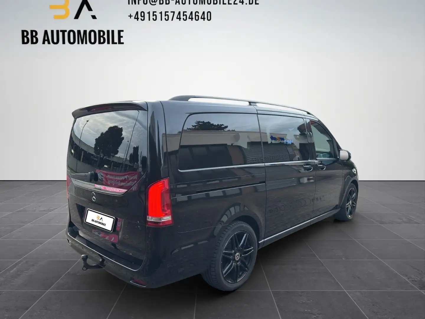 Mercedes-Benz V 300 d LANG EDITION 4MATIC AMG LINE 7 SITZE BURM Schwarz - 2
