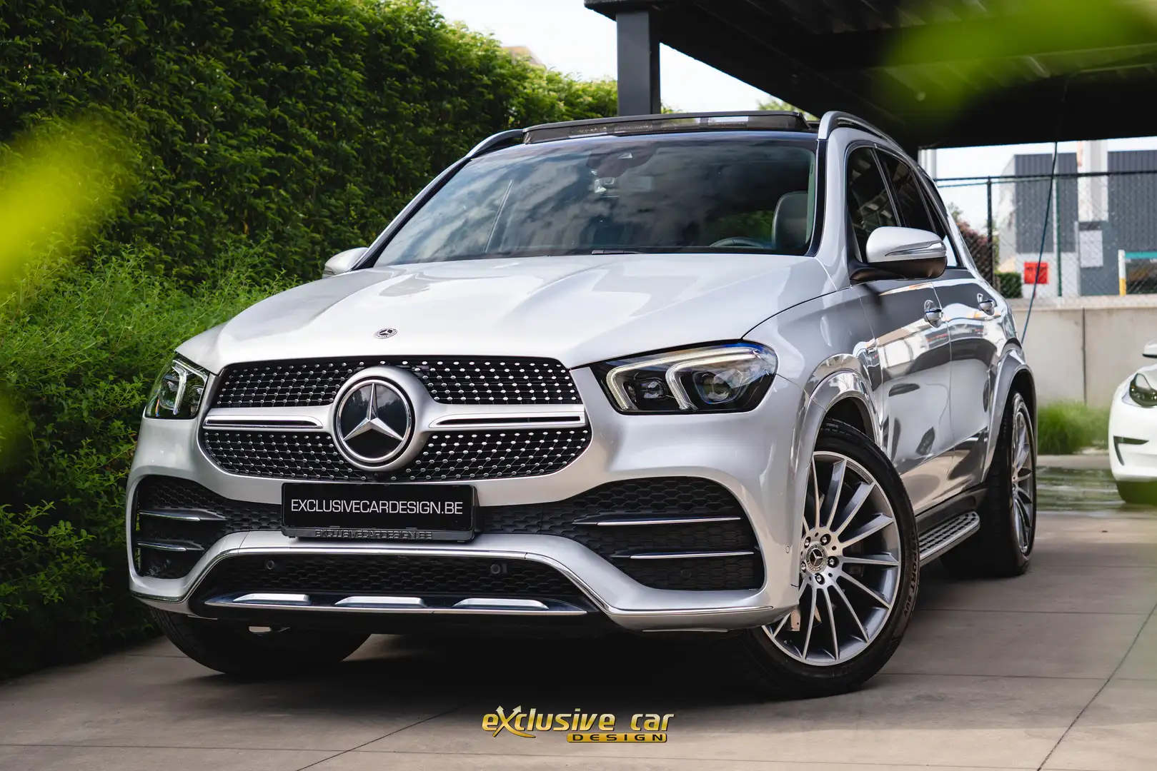 Mercedes-Benz GLE 350 de 4Matic PHEV/AMG/Pano/360°/Burmester/Trekhaak Срібний - 1