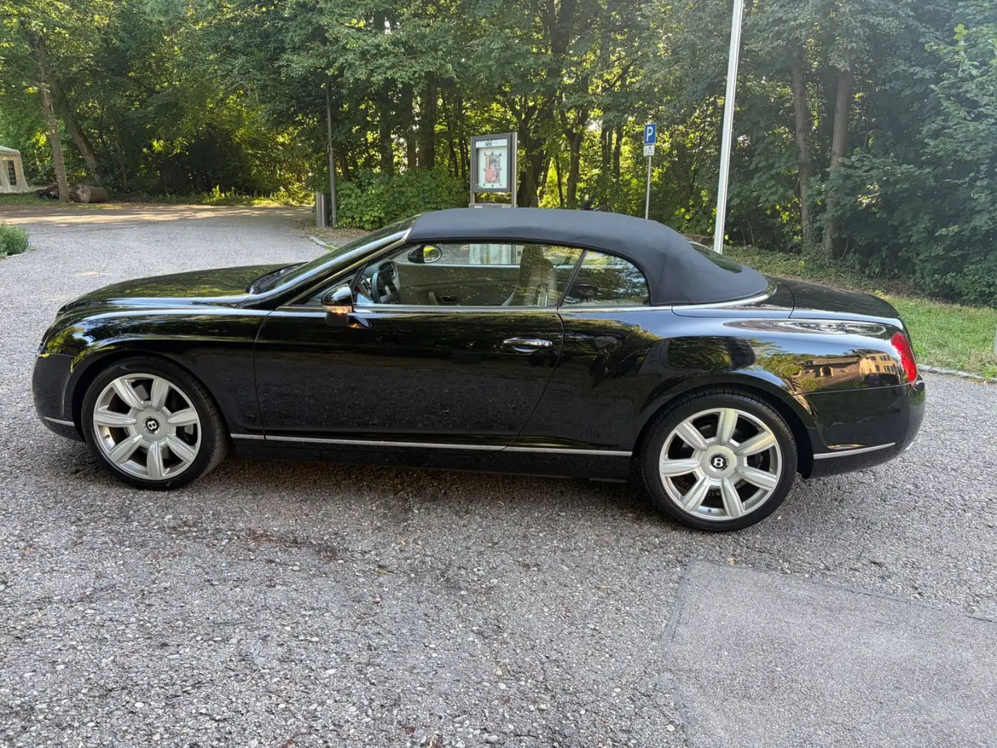 Bentley Continental GTC -TOPZUSTAND Schwarz - 1