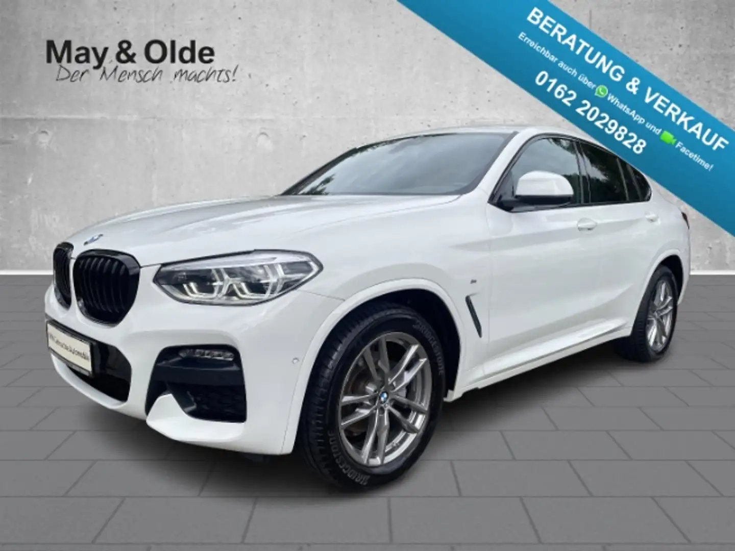 BMW X4 xDrive20d M Sport Shadow Line HUD HiFi LED Komfort Weiß - 1