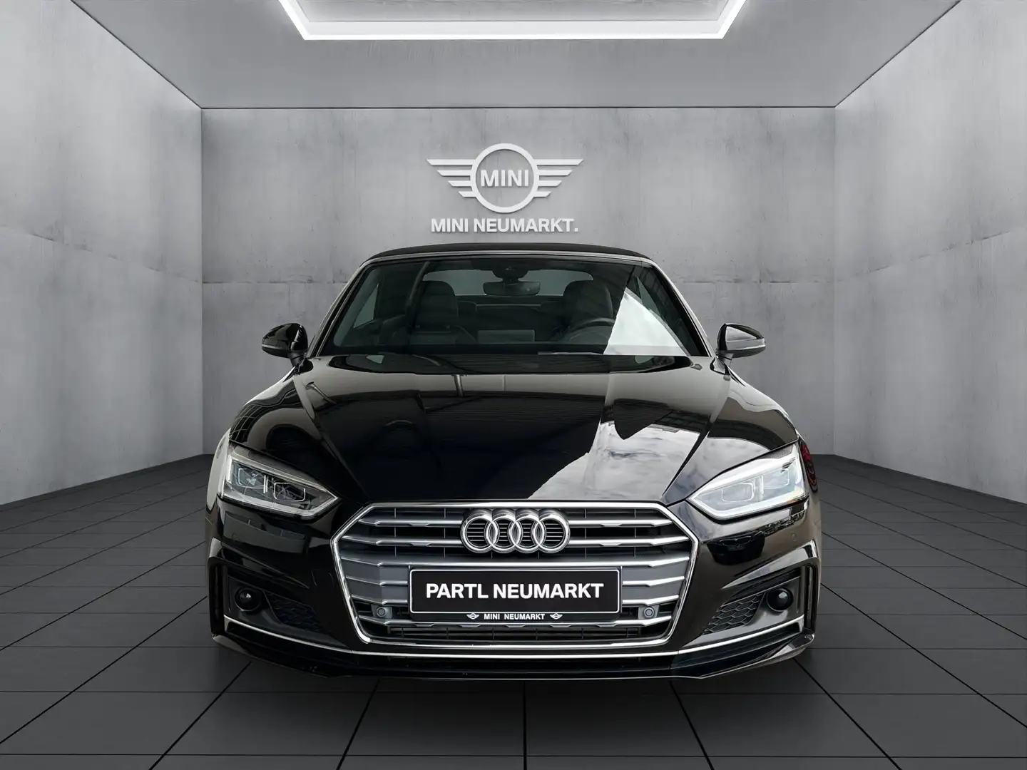 Audi A5 Cabrio 2.0 TFSI 3x S line NAVI LED AHK ACC Negro - 2