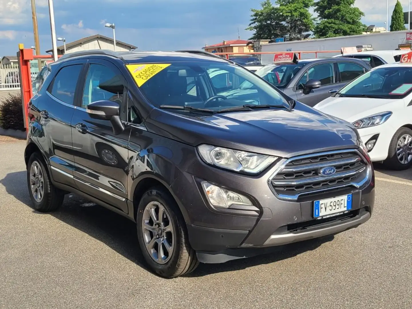 Ford EcoSport 1.0 EcoBoost 125 CV Start&Stop aut. Titanium Gris - 1