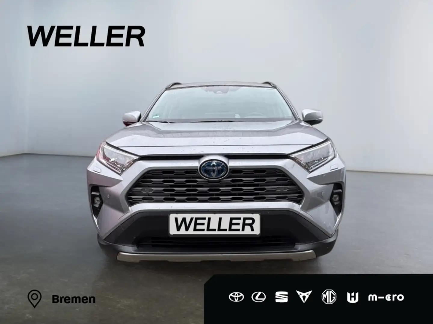 Toyota RAV 4 2.5 Hybrid Team D 4x2 *Navi*LED*CarPlay* Silber - 2
