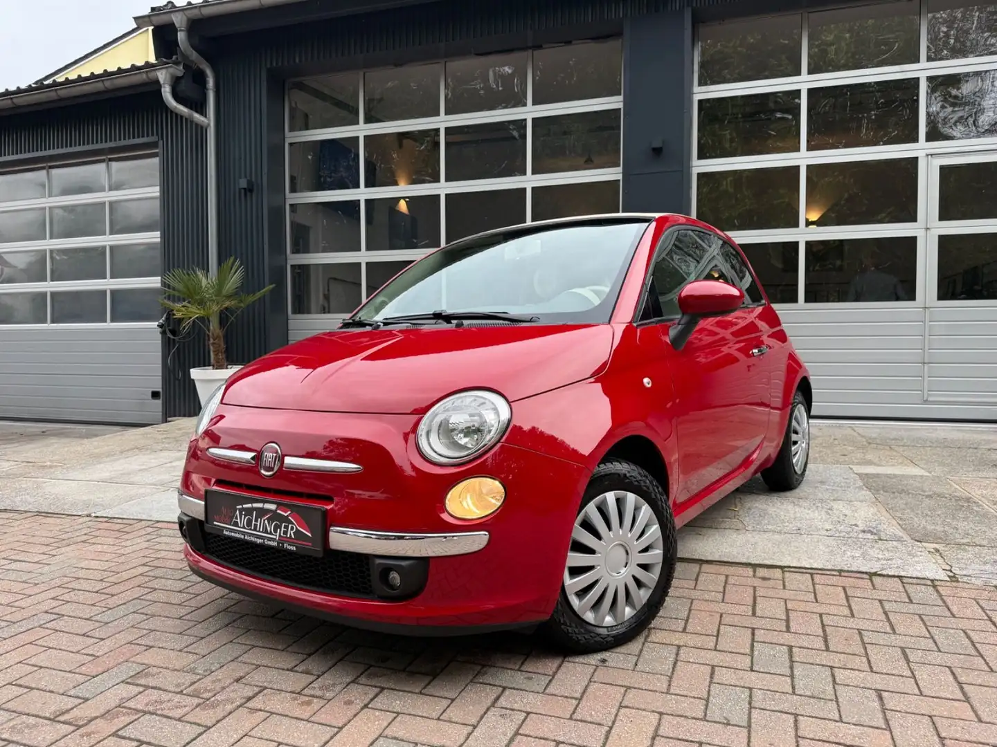 Fiat 500C 1.2 Cabrio Klima ZV 2.Hand Weiß - 1