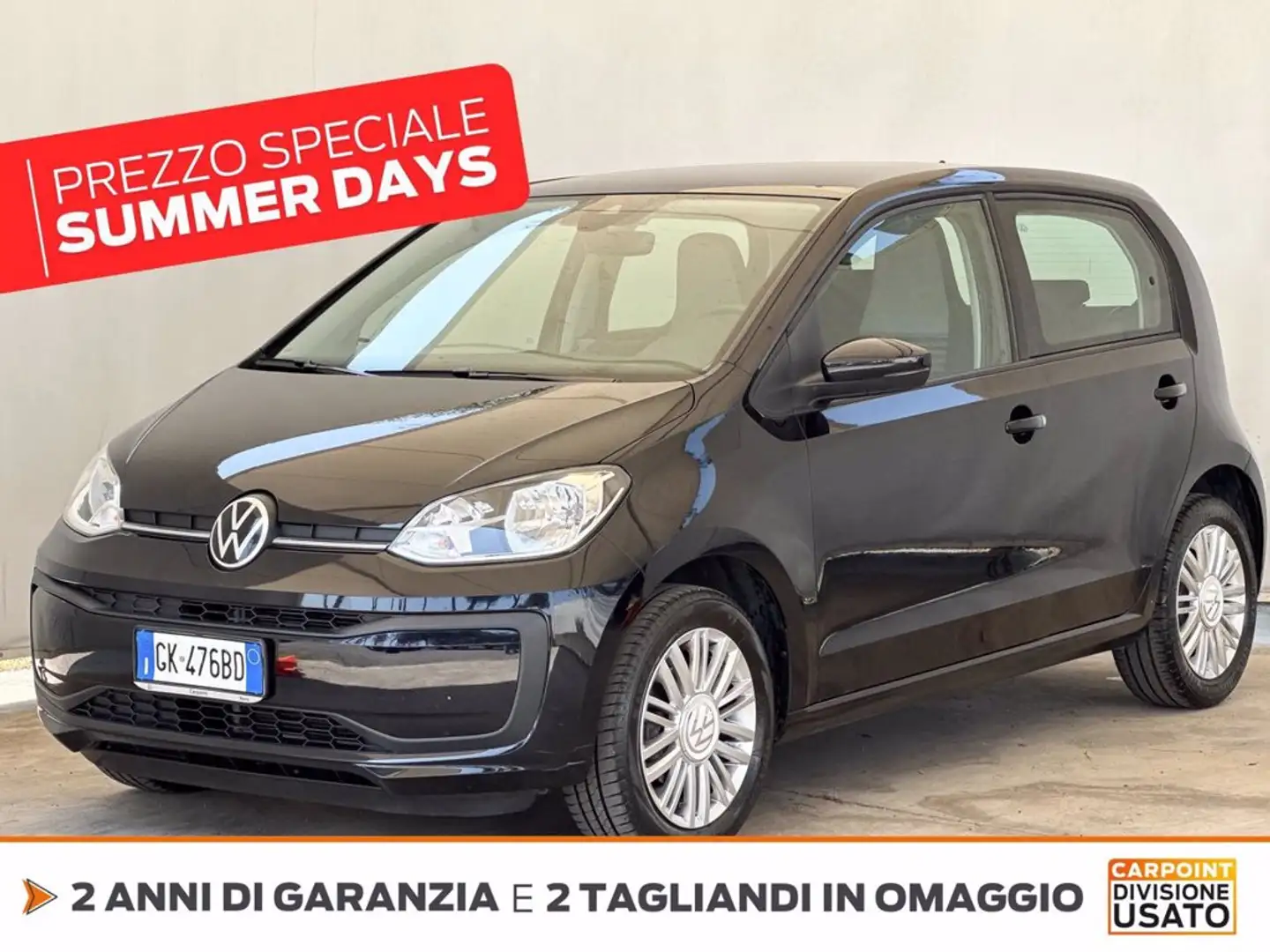 Volkswagen up! 5p 1.0 evo move  65cv Nero - 1