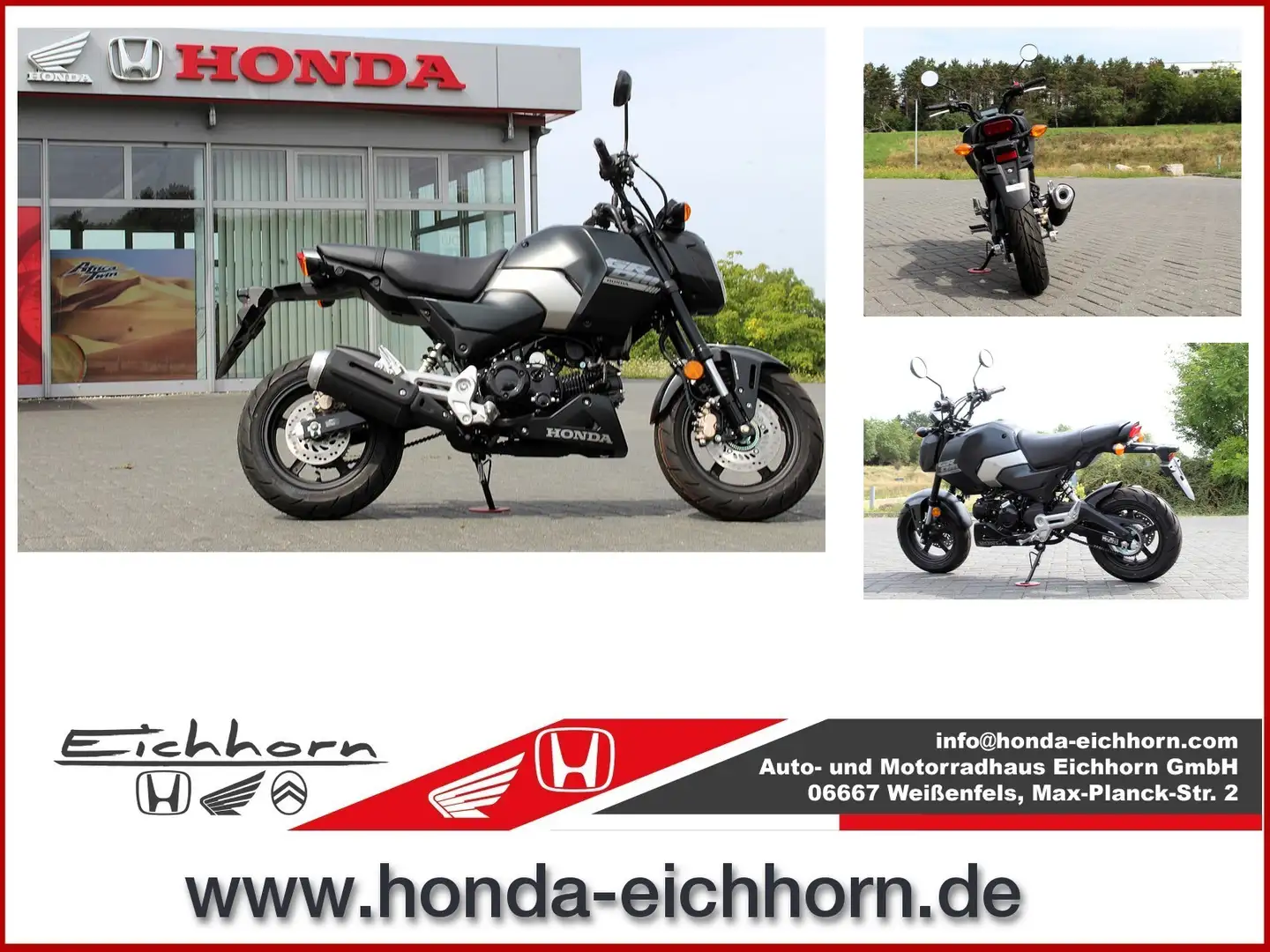 Honda MSX 125 MSX 125 GROM ABS+LED !!! Herbstaktion !!! Schwarz - 1