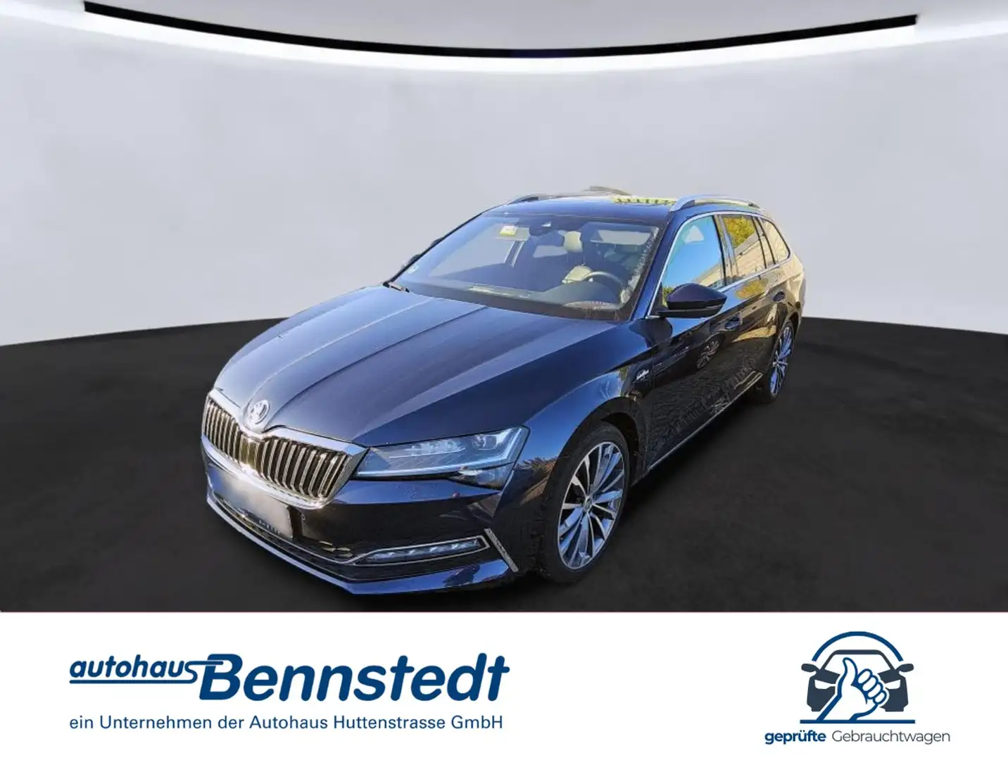 Skoda Superb Combi 2.0 TDI DSG L&K MASSAGE PANO STANDHZG 360° Blau - 1