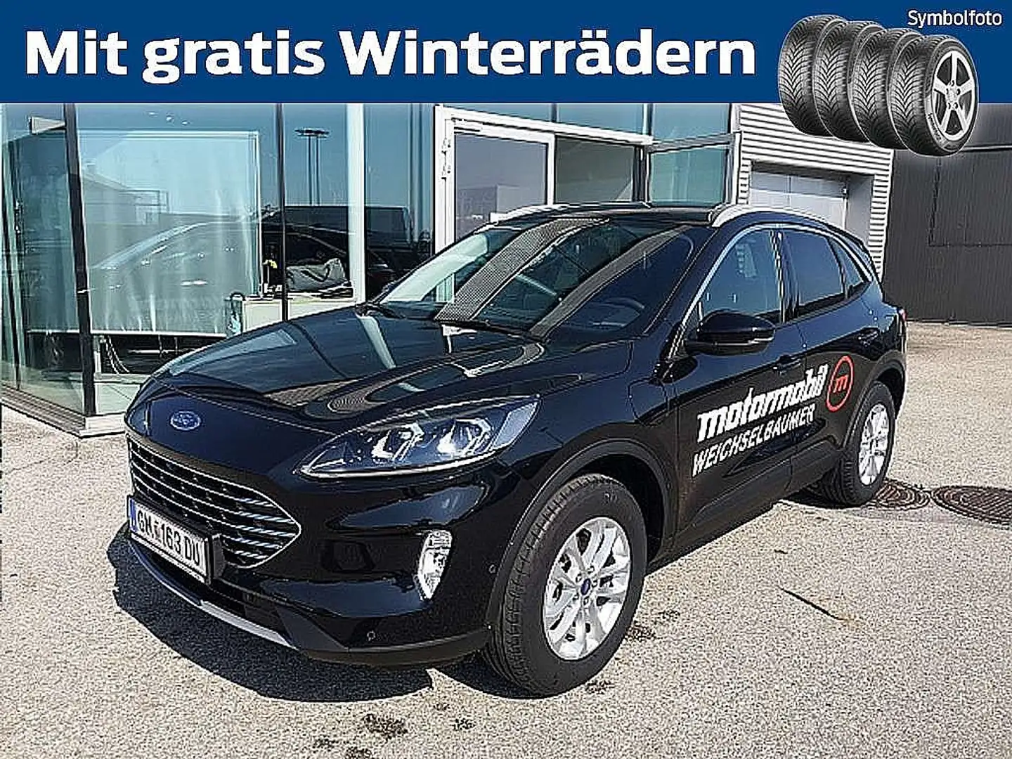 Ford Kuga 2,5 Duratec PHEV Titanium X Aut. Schwarz - 1