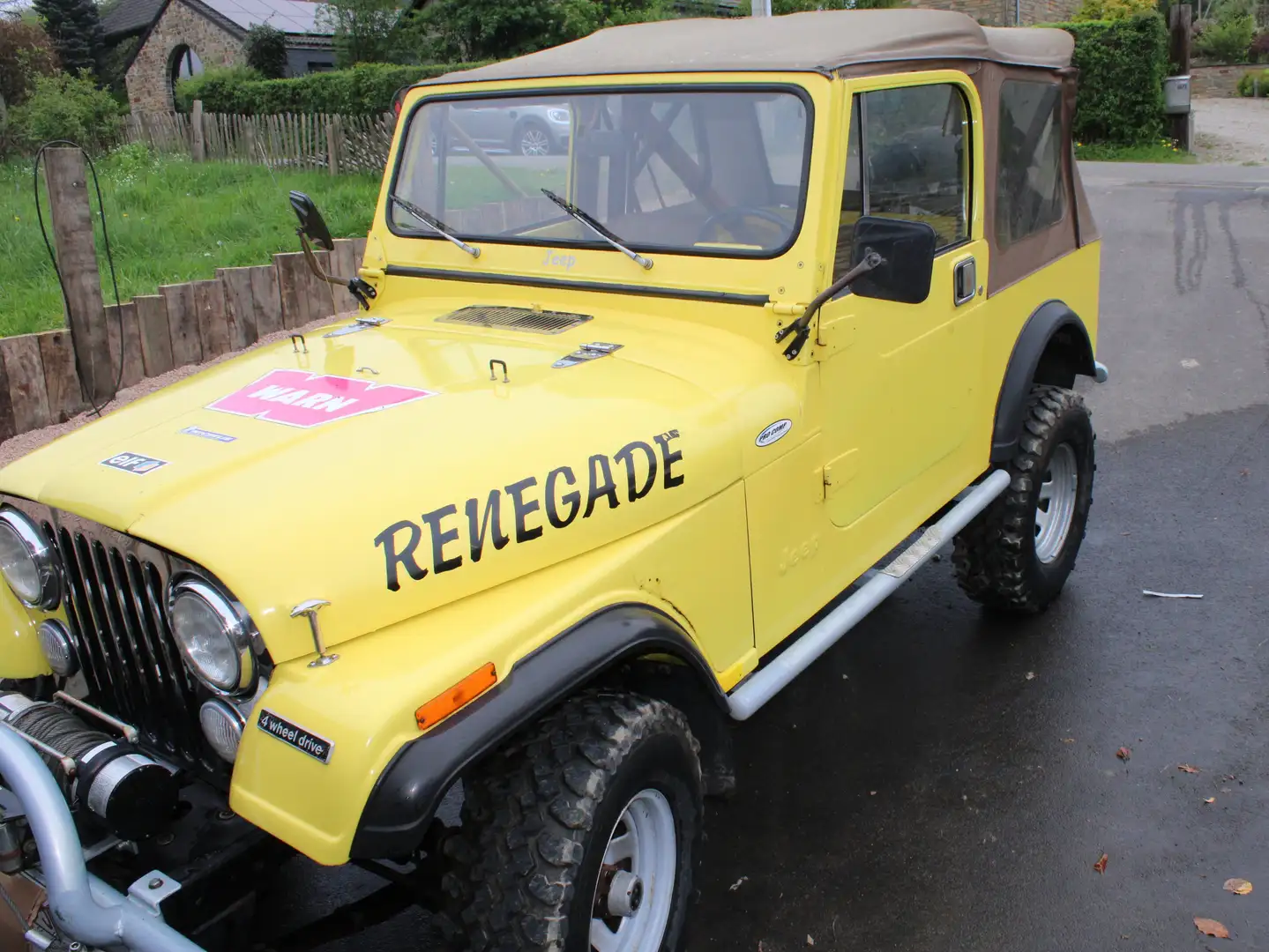 Jeep CJ-7 Sárga - 2