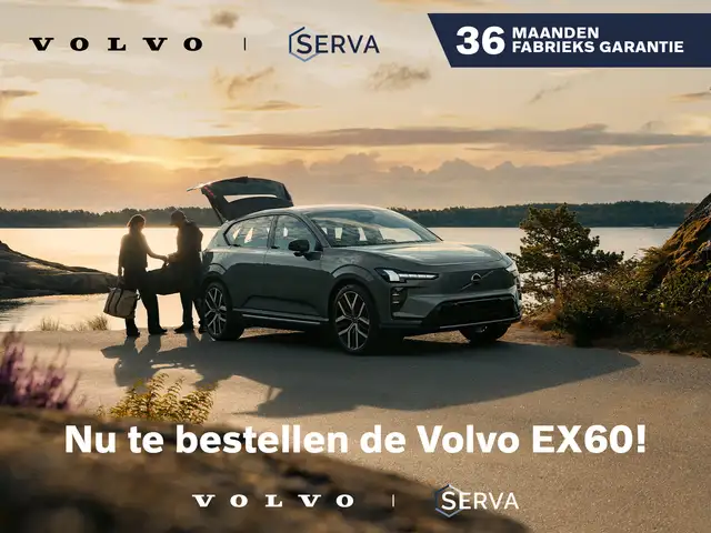 Volvo EX60 Nu te bestellen bij uw Serva vestiging! Vanaf € 63
