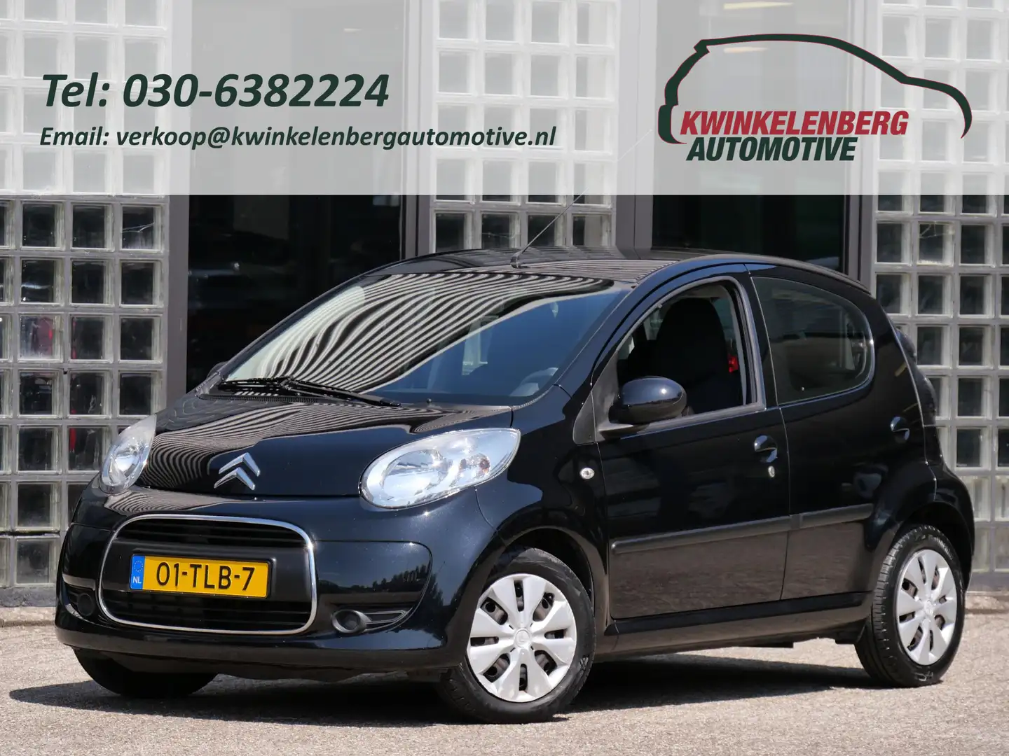 Citroen C1 5D 1.0 AMBIANCE AUTOMAAT/ AIRCO Zwart - 1