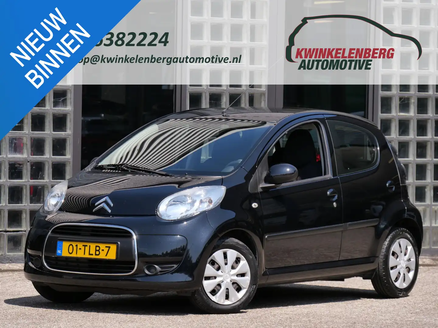 Citroen C1 5D 1.0 AMBIANCE AUTOMAAT/ AIRCO Schwarz - 1