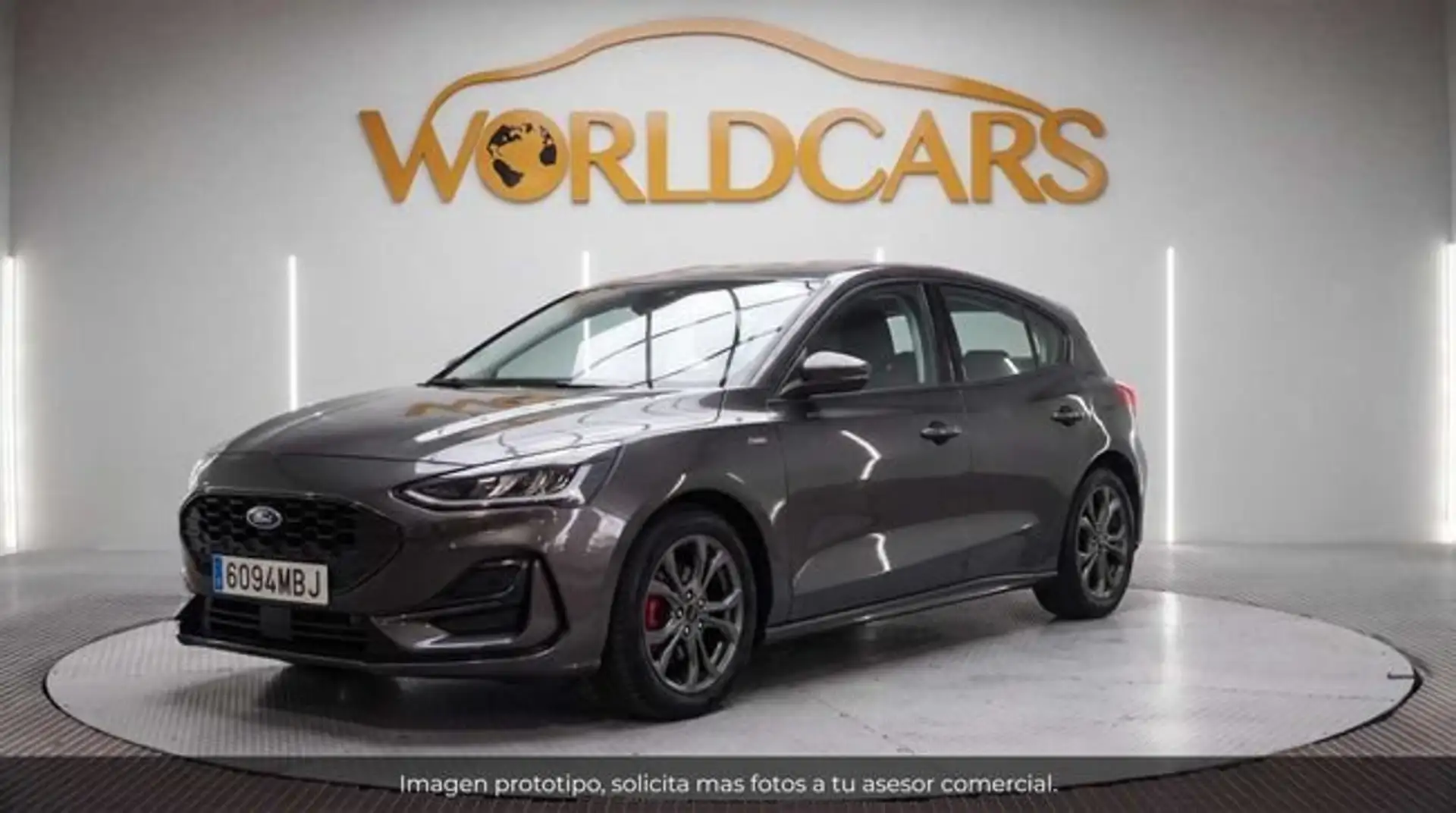 Ford Focus 1.0 Ecoboost MHEV 92kW ST-Line Gris - 1