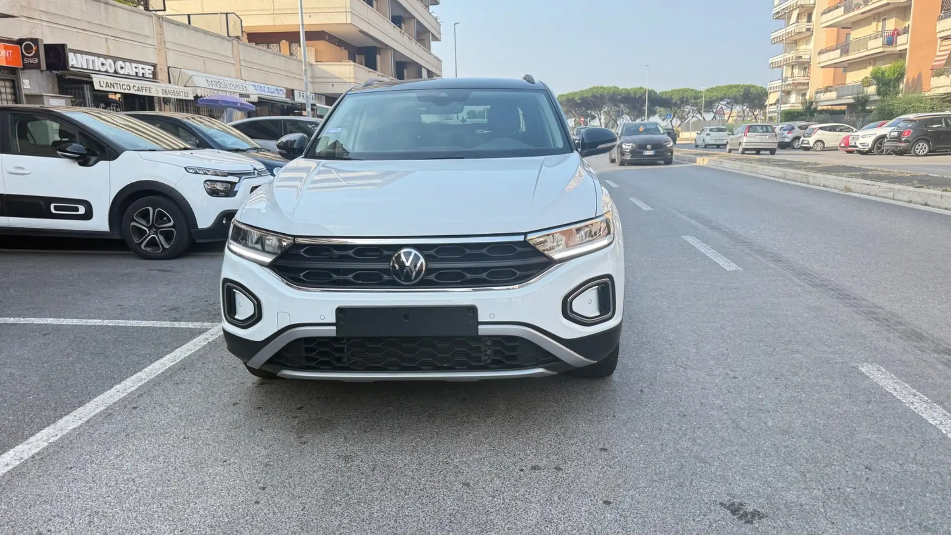 Volkswagen T-Roc 1.0 TSI Style LED NAVI COCKPIT PDC CERCHI 17 CLIMA Bianco - 1