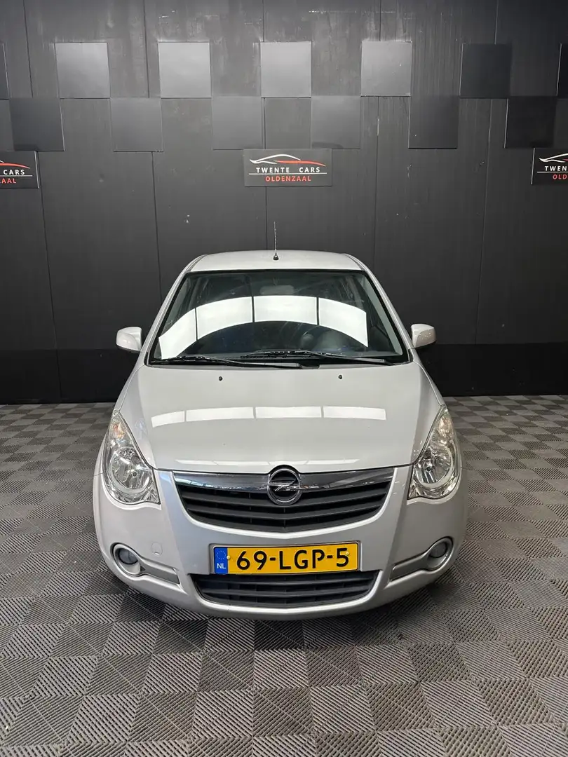 Opel Agila 1.2 Edition | Airco | Nieuwe APK | Grijs - 2