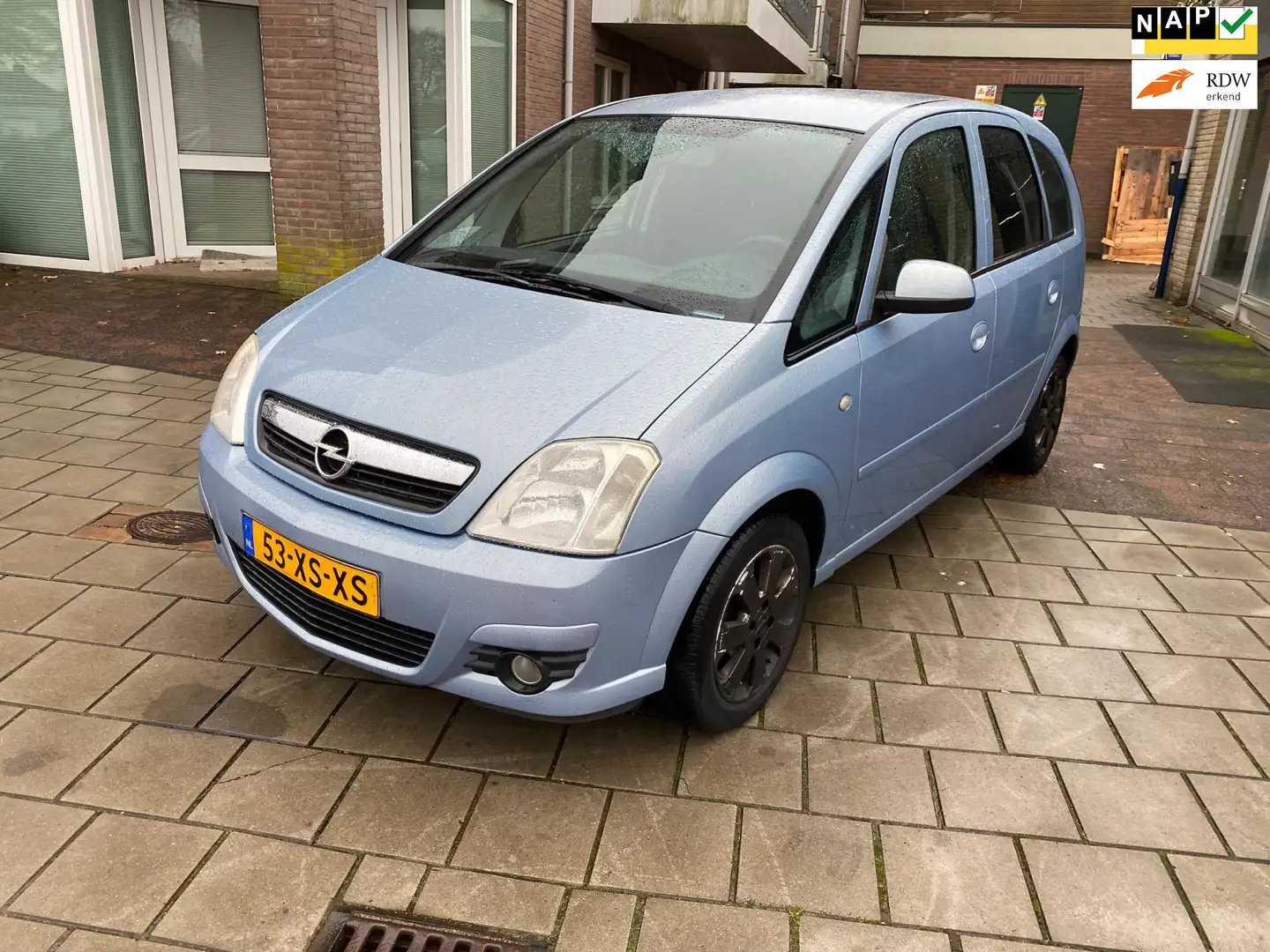 Opel Meriva 1.6-16V Temptation airco lm velgen el ramen 134219 Bleu - 1