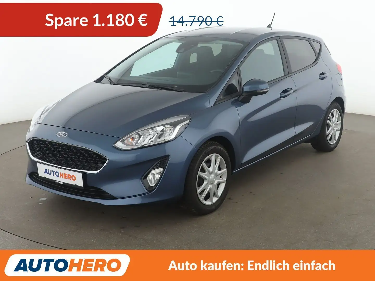 Ford Fiesta 1.0 EcoBoost Cool&Connect*TEMPO*PDC*SHZ* Blau - 1