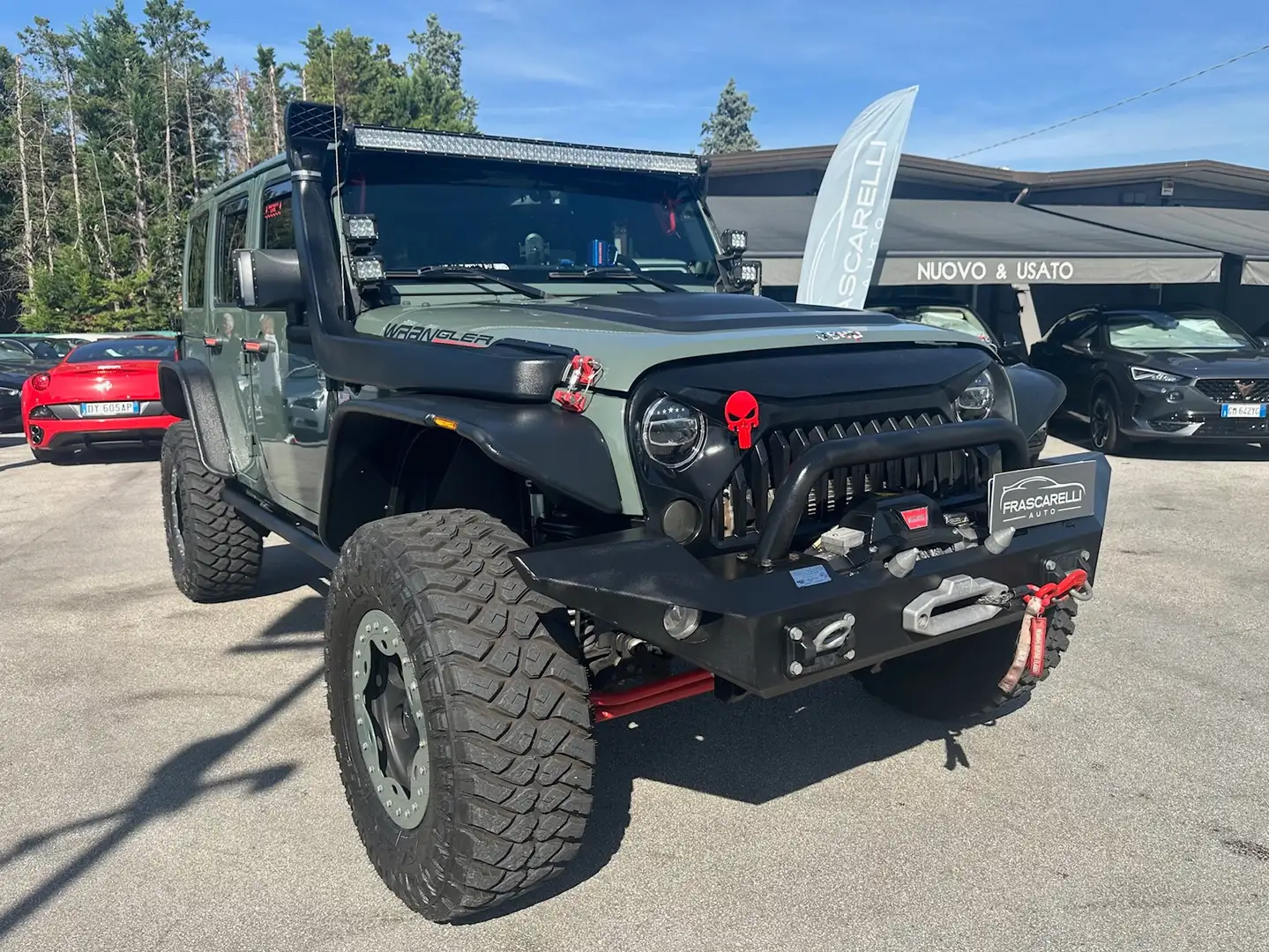 Jeep Wrangler Unlimited 3.6 V6 Rubicon auto /UNICA/OMOLOGATA Grigio - 1