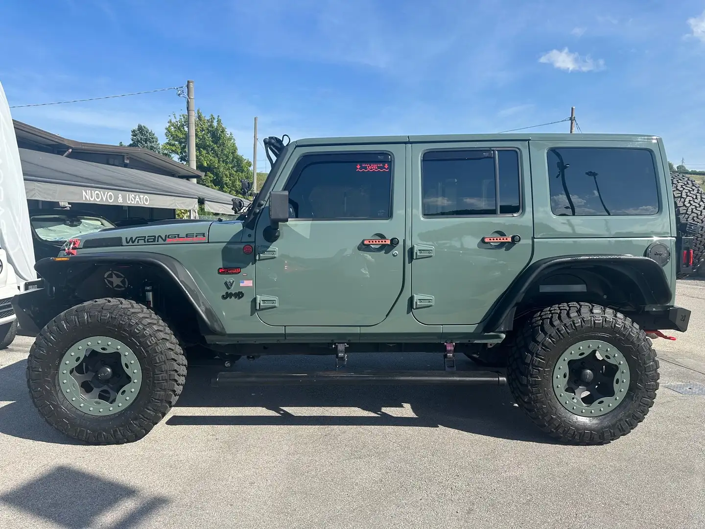 Jeep Wrangler Unlimited 3.6 V6 Rubicon auto /UNICA/OMOLOGATA Grigio - 2
