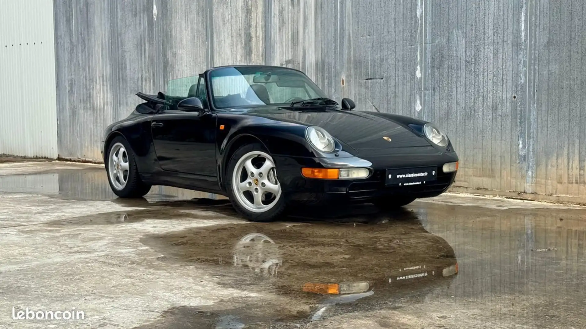 Porsche 993 993 Carrera 2 Cabriolet Nero - 1