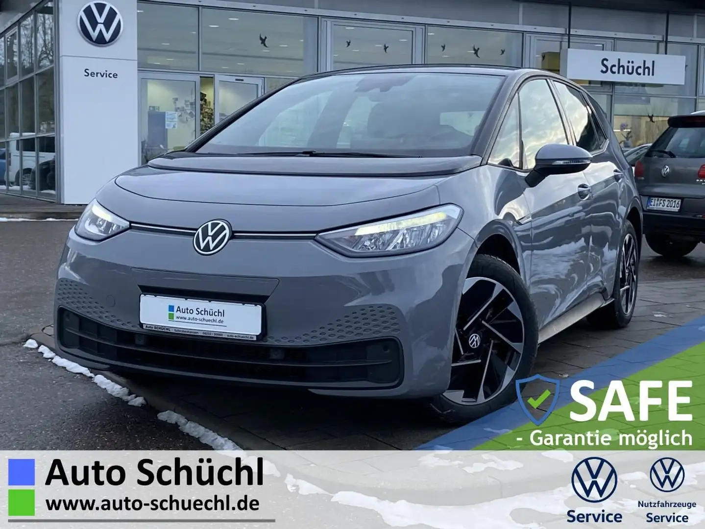 Volkswagen ID.3 PRO PERFORMANCE CCS+APP-CONNECT+18"+NAVI+LE Grau - 1