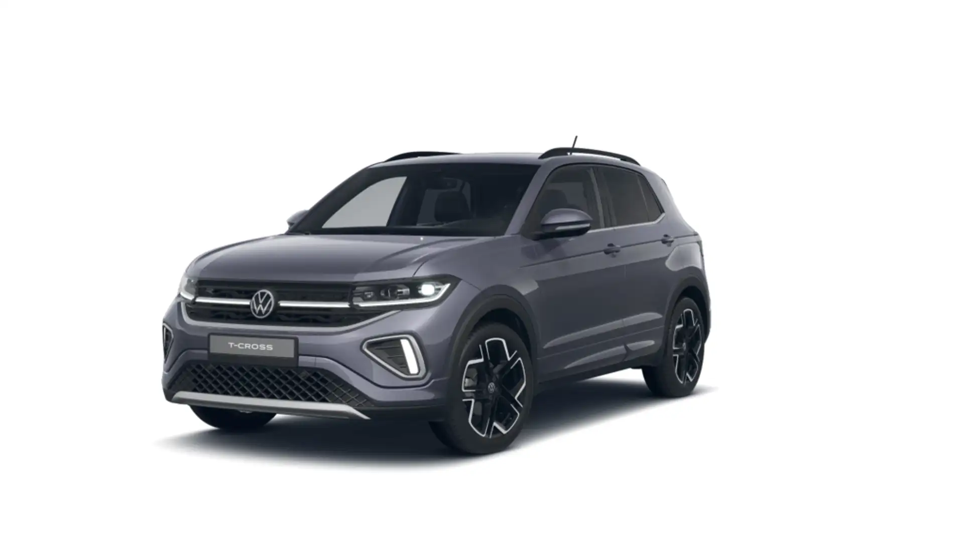 Volkswagen T-Cross 1.0 TSI R-Line 85kW Aut. Gris - 1