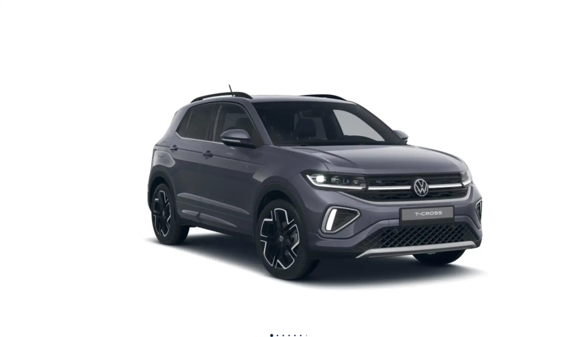 Volkswagen T-Cross 1.0 TSI R-Line 85kW Aut. Gris - 2