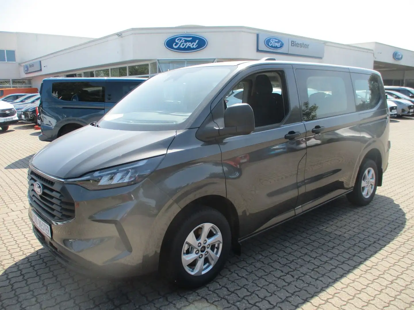 Ford Transit Custom Kombi 320 L1 Trend 3 Zonen Klima Gris - 2