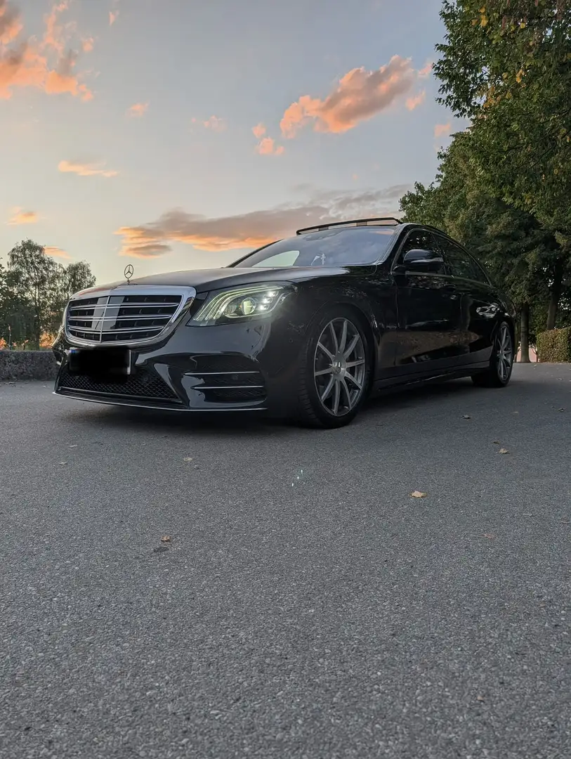 Mercedes-Benz S 350 d *LANG*AMG* 4-Matic *Mercedes-MB100 Garantie* Schwarz - 1