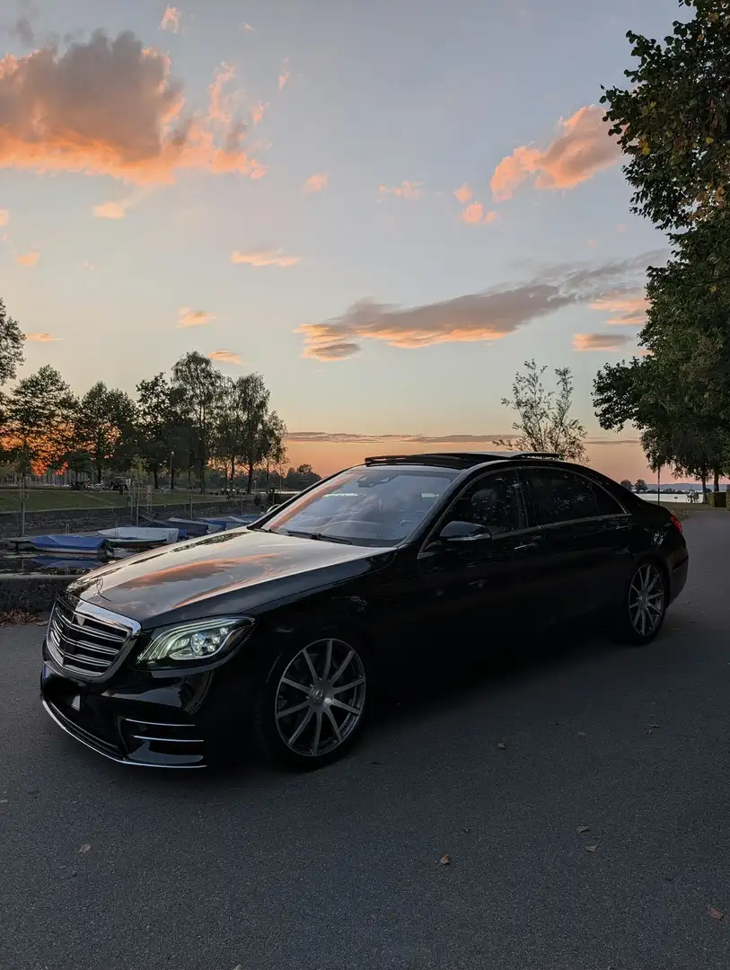 Mercedes-Benz S 350 d *LANG*AMG* 4-Matic *Mercedes-MB100 Garantie* Schwarz - 2