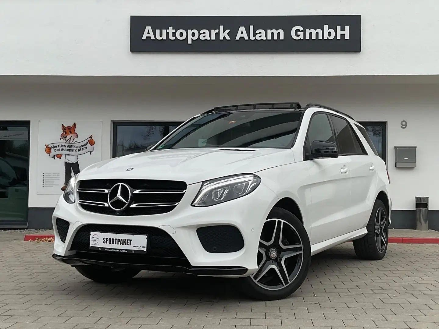 Mercedes-Benz GLE 350 d 4M AMG Line G-Tronic Night Optik Pano Weiß - 1