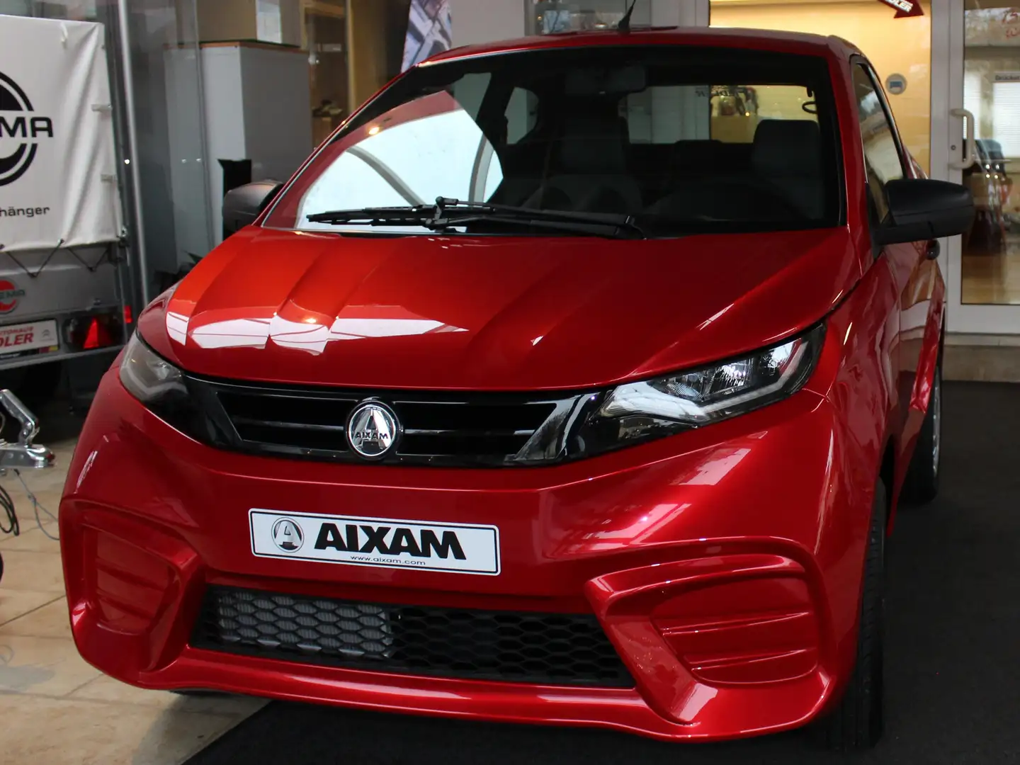 Aixam City CITY PACK E5+ Neufahrzeug DIESEL Rot - 1