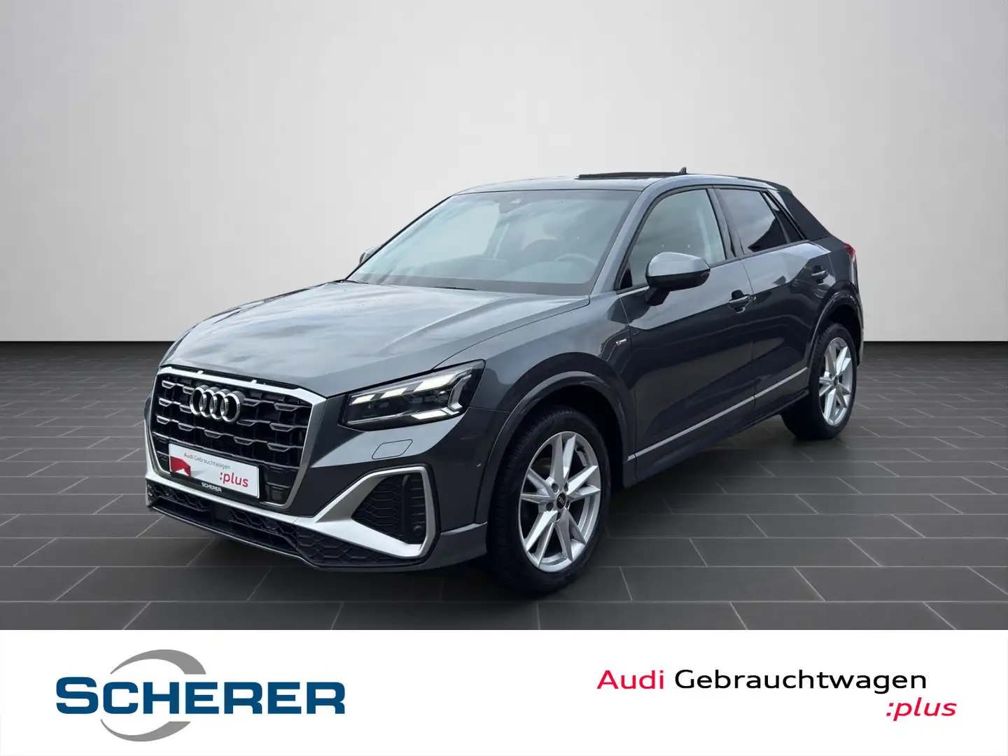 Audi Q2 35 TFSI S line S tronic MATRIX PANO KAMERA Gris - 1