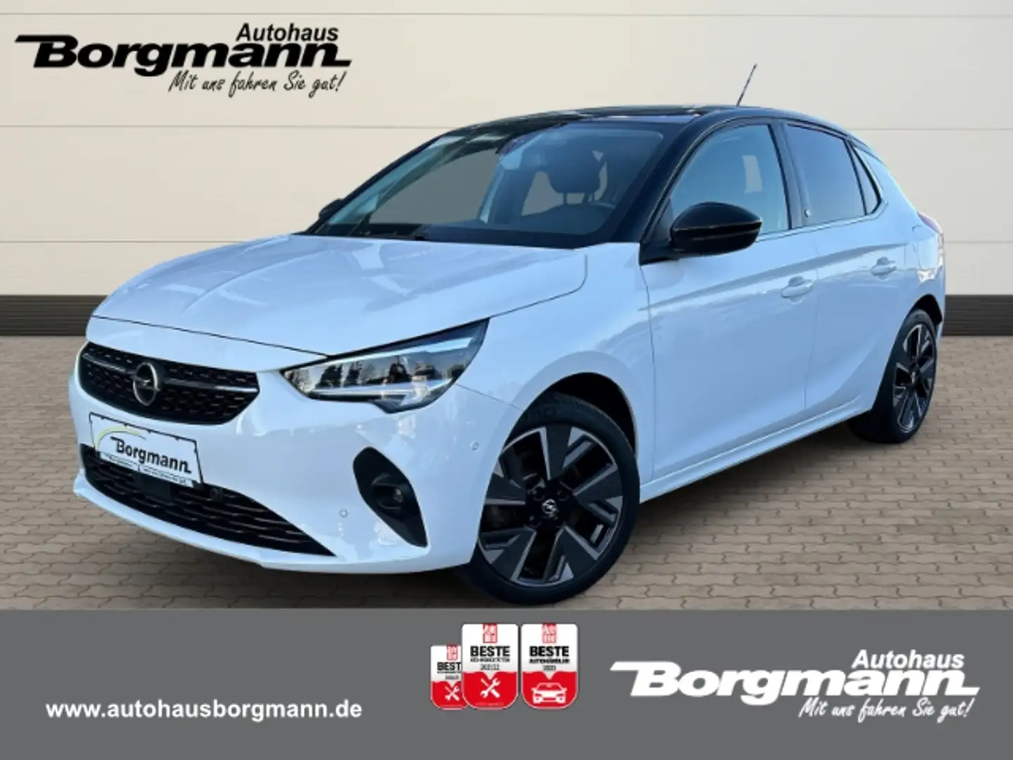 Opel Corsa-e First Edition Leder - Panoramadach - Keyless Go Weiß - 1