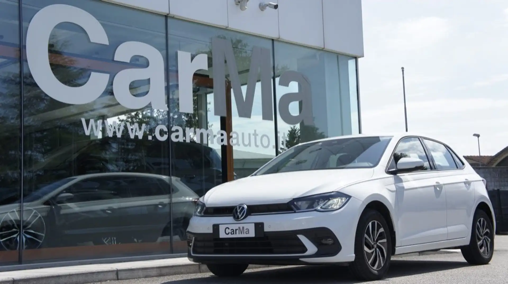 Volkswagen Polo 1.0 TSI Life PER NEOPATENTATI Bianco - 1