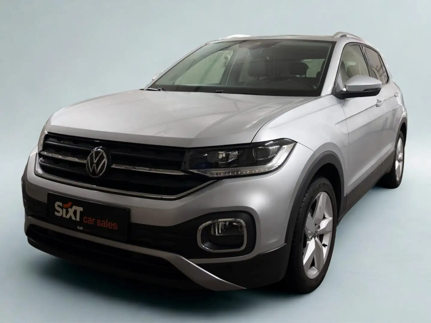 Volkswagen T-Cross 1.0 TSI Style|NAV|LED|ACC|SHZG|PDC v+h|Dig.Co.Pro Silber - 2