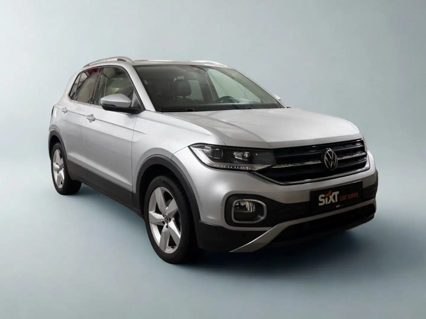 Volkswagen T-Cross 1.0 TSI Style|NAV|LED|ACC|SHZG|PDC v+h|Dig.Co.Pro Silber - 1