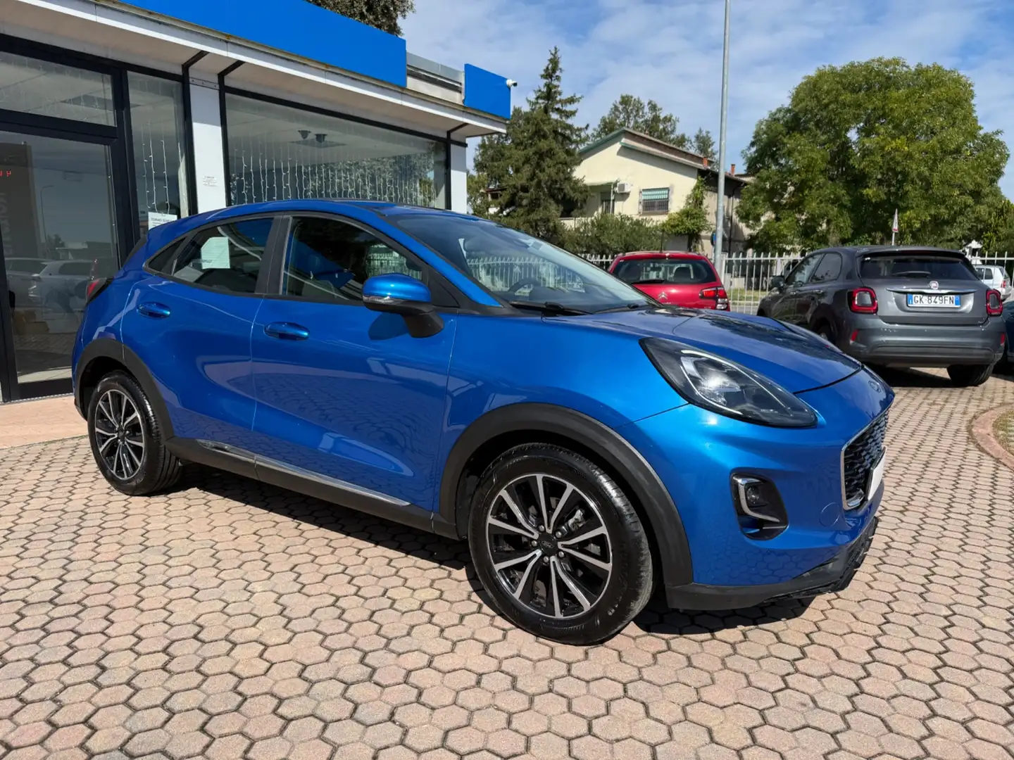 Ford Puma Puma 1.0 EcoBoost Hybrid 125 CV S&S Titanium ok ne Blu/Azzurro - 2