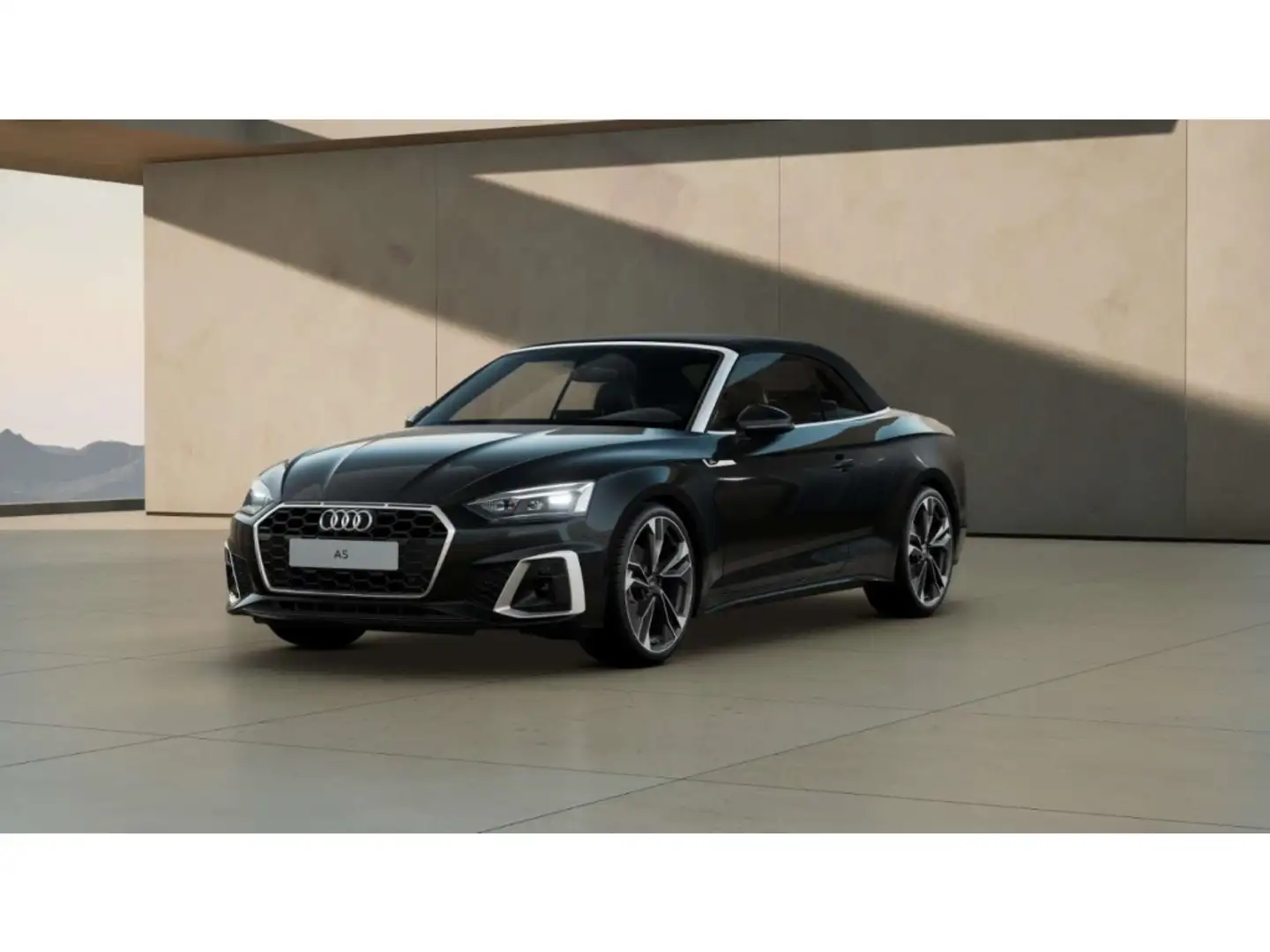 Audi A5 Cabriolet 35 TFSI S line AHK/20''/NAV/Virt+ Schwarz - 2