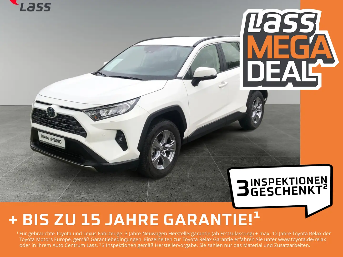 Toyota RAV 4 RAV4 2.5 Business Edition +Allwetter+EPH+Navi Blanc - 1