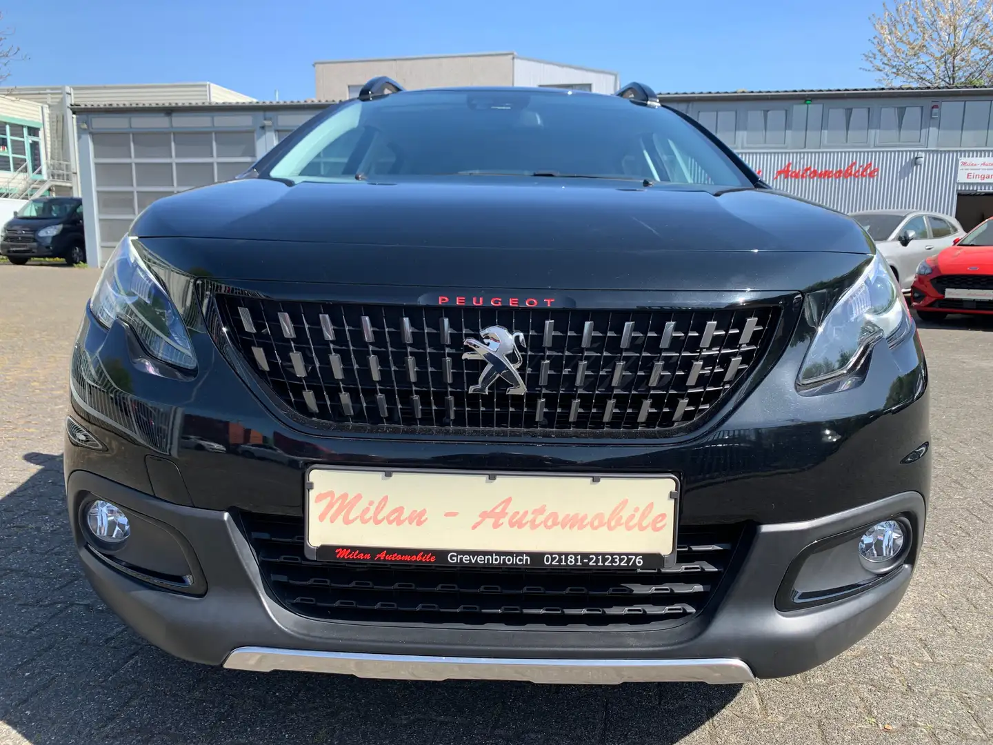 Peugeot 2008 Allure GT Line Navi-Alu-Telef-SHZG-R.Kam- 57 Tkm ! Negro - 2