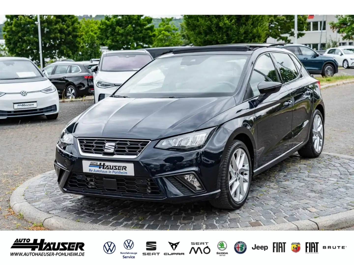 SEAT Ibiza FR 1.0 TSI DSG PANO BEATS NAV KAM TEMPOMAT LED PDC Blau - 1